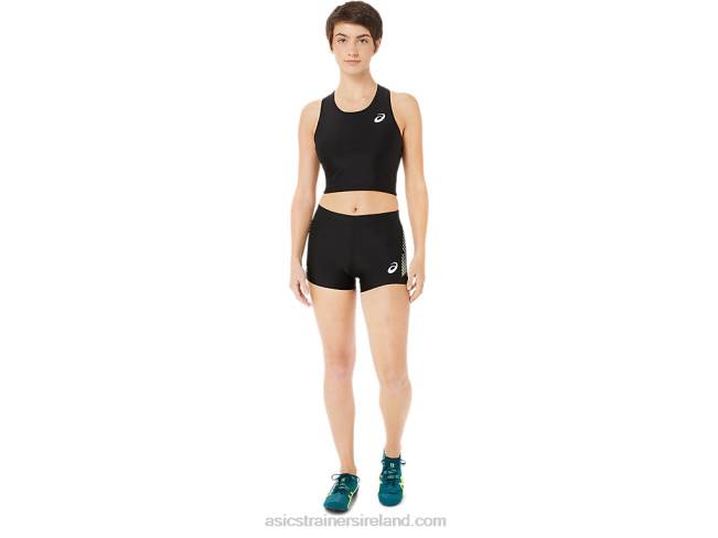 Women\s Track Hot Pant Performance Black Asics XXPD3402