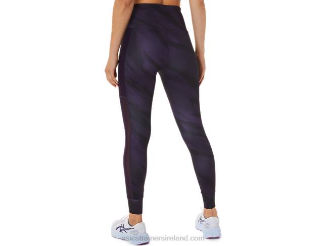 Women\s Training Graphic Tight Night Shade Asics XXPD2944