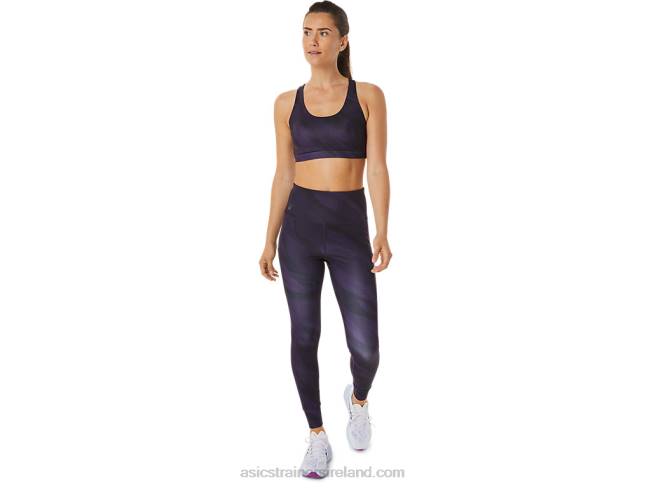 Women\s Training Graphic Tight Night Shade Asics XXPD2944