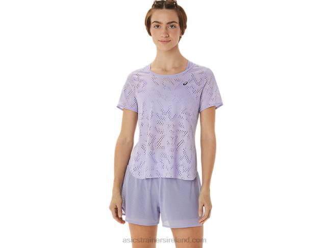 Womens Ventilate Actibreeze Short Sleeve Top Vapor Asics XXPD3035