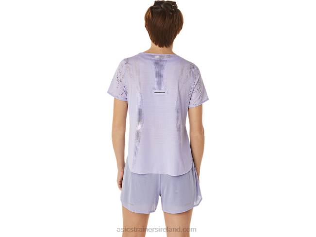 Women\s Ventilate Actibreeze Short Sleeve Top Vapor Asics XXPD3035