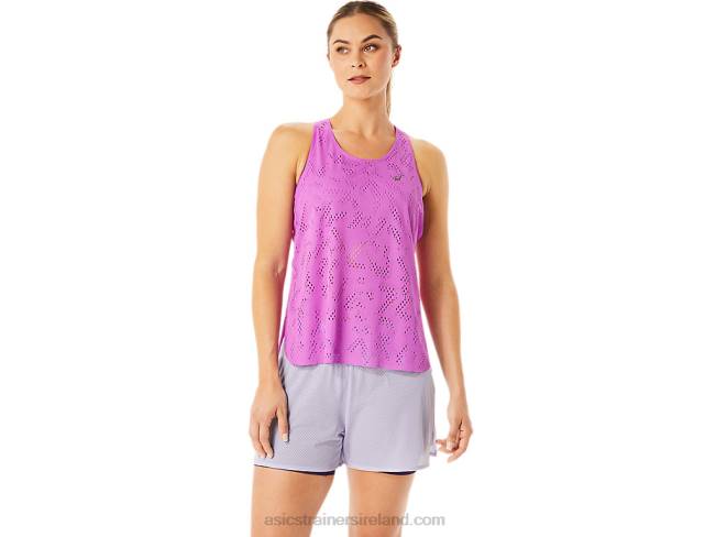 Womens Ventilate Actibreeze Tank Orchid Asics XXPD3104