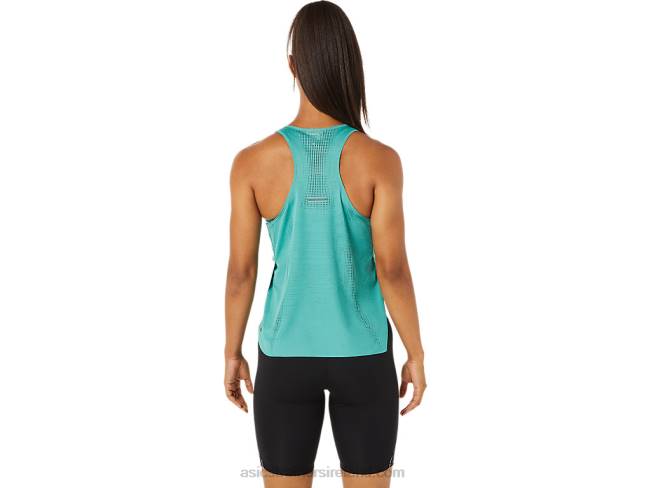 Women\s Ventilate Actibreeze Tank Sage Asics XXPD3256