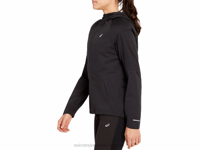 Women\s Winter Accelerate Jacket Performance Black Asics XXPD3419