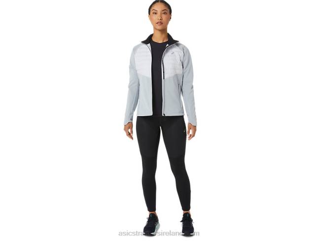 Women\s Winter Run Jacket Glacier Grey Heather Asics XXPD2827