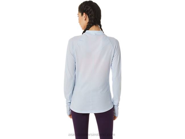 Women\s Winter Run Long Sleeve Top Soft Sky Asics XXPD2798