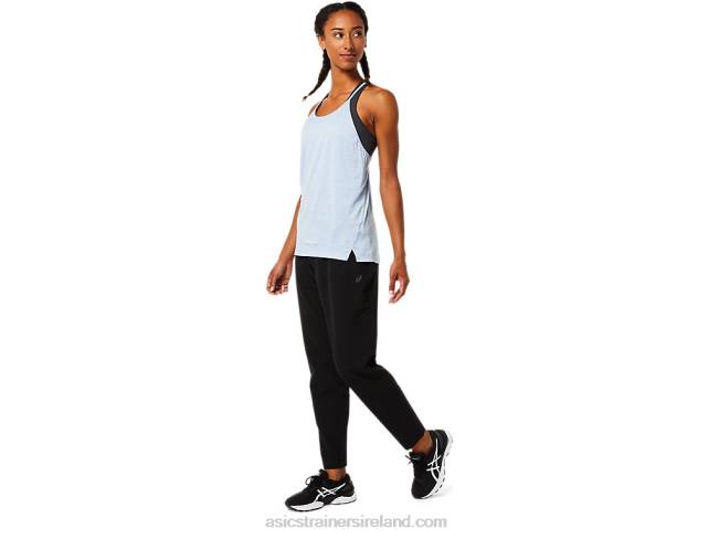 Women\s Woven Taper Pant Performance Black Asics XXPD3769