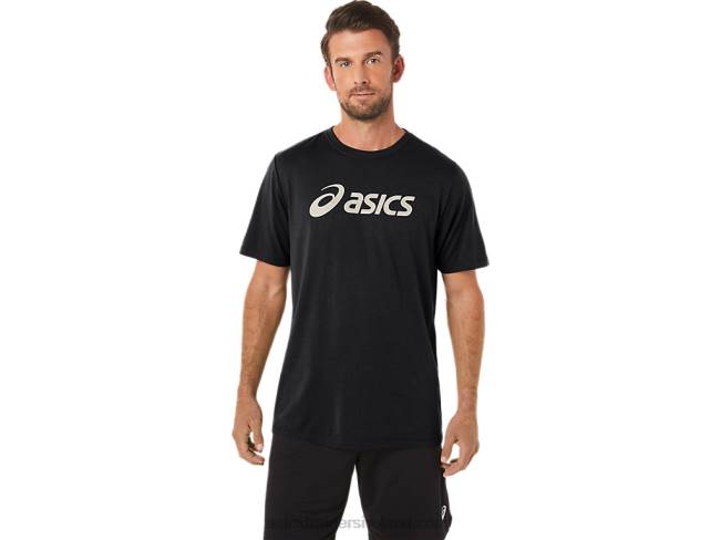 Xg Short Sleeve Lockup Logo Tee Performance Black Asics XXPD11