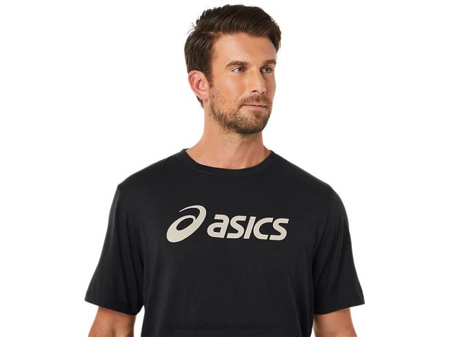 Xg Short Sleeve Lockup Logo Tee Performance Black Asics XXPD11