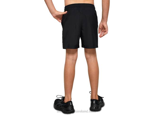 Youth Woven Sport Short Performance Black Asics XXPD4226