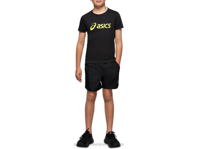 Youth Woven Sport Short Performance Black Asics XXPD4226