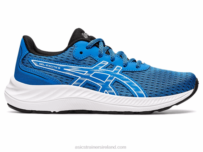 Gel-Excite 9 Grade School Electric Blue/White Asics XXPD4368