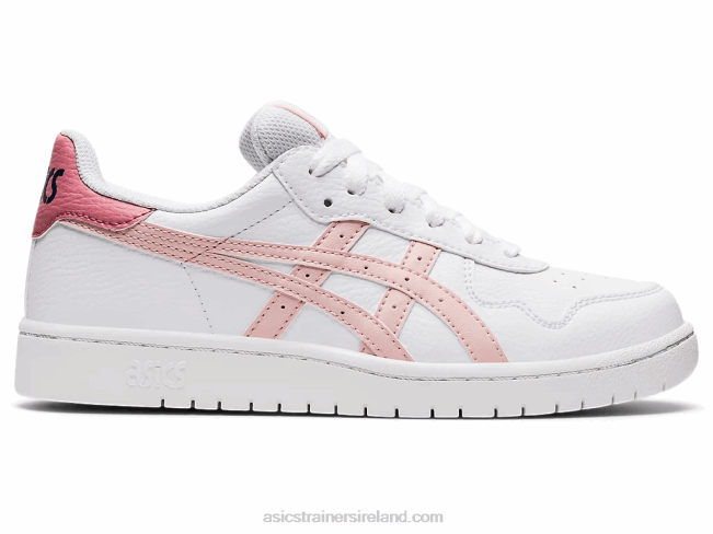 Japan S Grade School White/Ginger Peach Asics XXPD4444