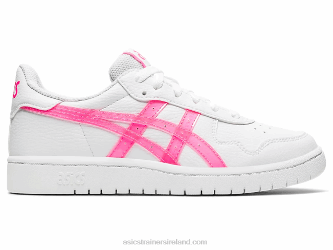 Japan S Grade School White/Hot Pink Asics XXPD4552