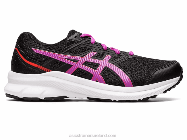 Jolt 3 Grade School Black/Orchid Asics XXPD4391