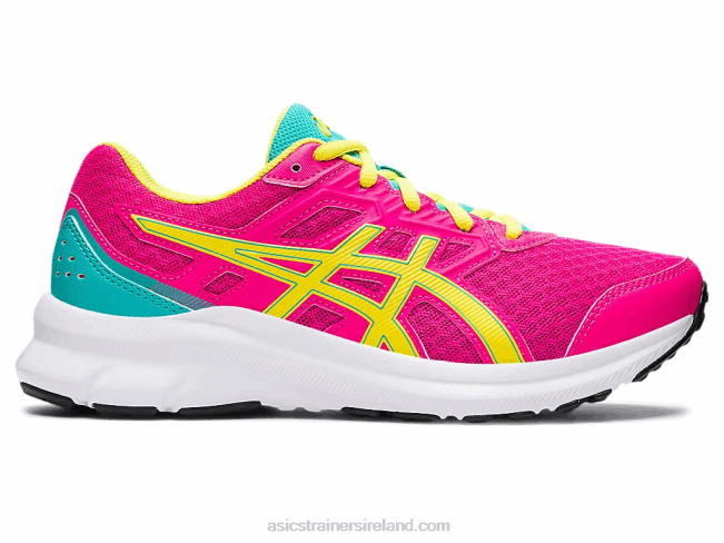 Jolt 3 Grade School Pink Glo/Sour Yuzu Asics XXPD4490