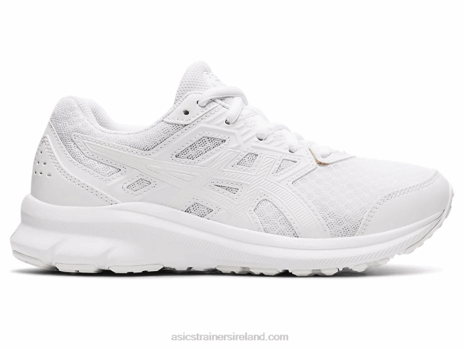 Jolt 3 Grade School White Asics XXPD4498