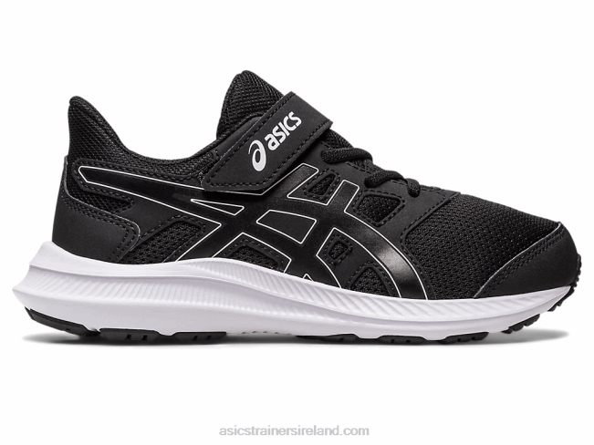 Jolt 4 Pre-School Black/White Asics XXPD4262