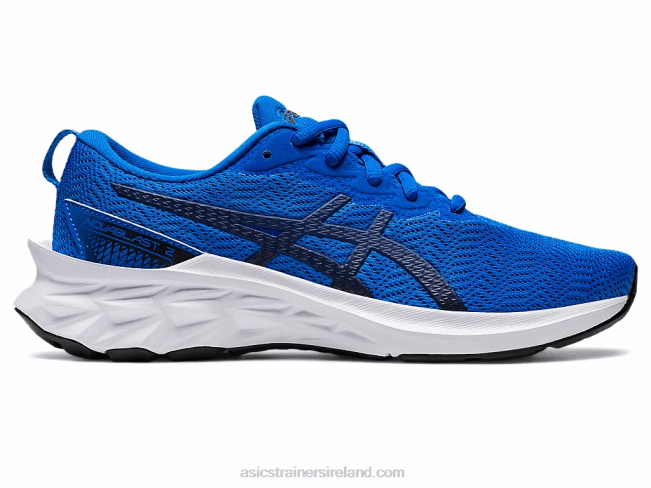 Novablast 2 Grade School Electric Blue/Deep Ocean Asics XXPD4433