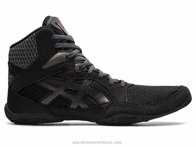 Snapdown 3 Grade School Black/Gunmetal Asics XXPD4515