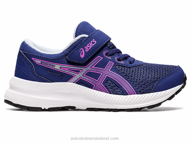 Contend 8 Pre-School Dive Blue/Orchid Asics XXPD4396