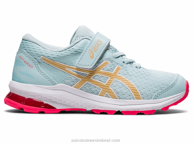 Gt-1000 10 Pre-School Aqua Angel/Champagne Asics XXPD4537