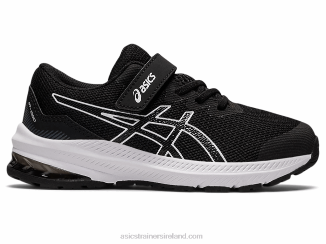 Gt-1000 11 Pre-School Black/White Asics XXPD4401