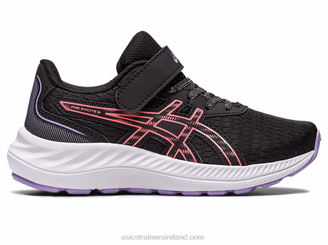 Pre Excite 9 Pre-School Black/Papaya Asics XXPD4289