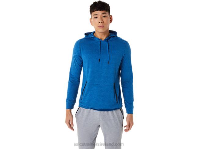 Men's Tech Pullover Hoodie Lake Drive Heather Asics XXPD1420