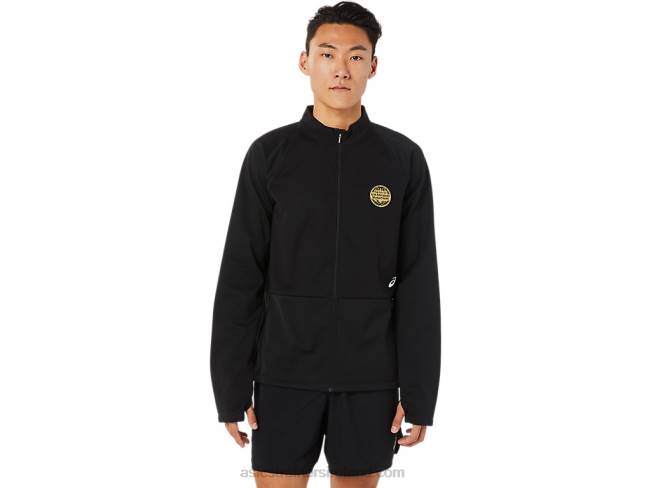 Men's Lam Jacket Performance Black Asics XXPD1624