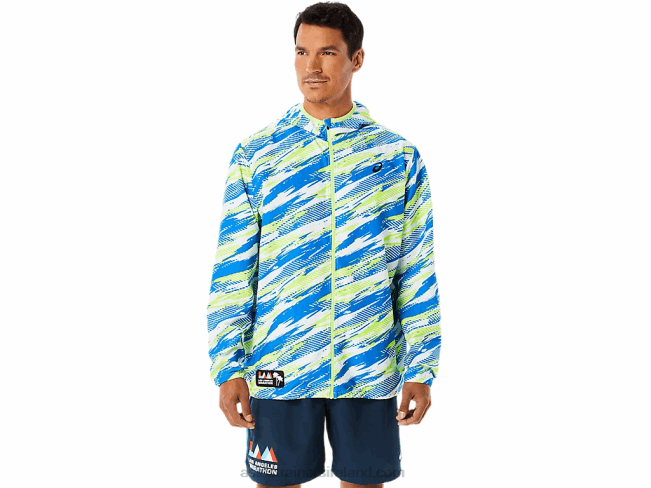 Men's Ready-Set Jacket Lam Hazard Green Asics XXPD1343