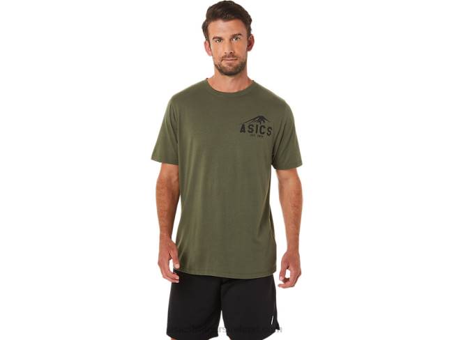 Fuji 1977 Tee Olive Canvas Asics XXPD1630