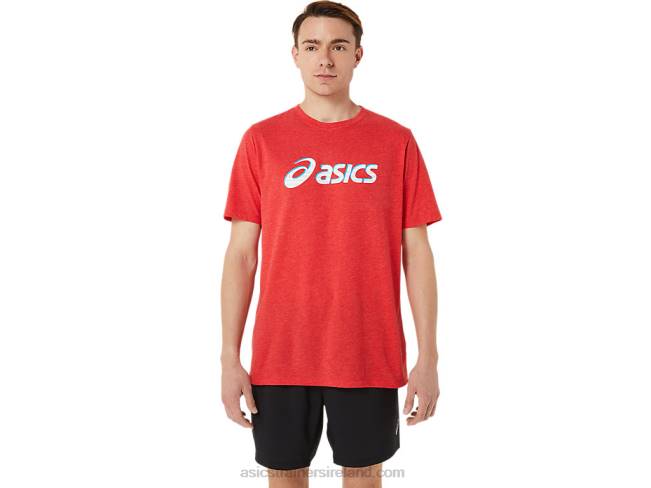 Standout Fourth Short Sleeve Classic Red Heather Asics XXPD1256