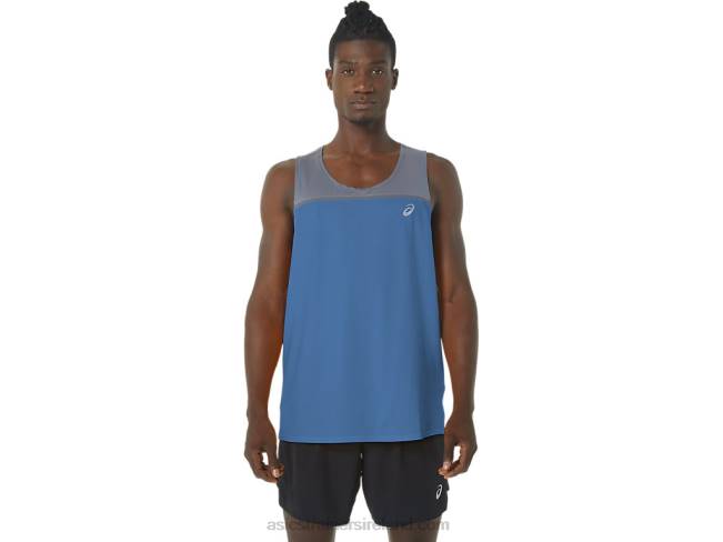 Men's Pr Lyte Singlet Azure/Metropolis Asics XXPD1120