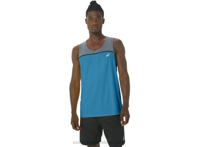 Men's Pr Lyte Singlet Island Blue Asics XXPD196