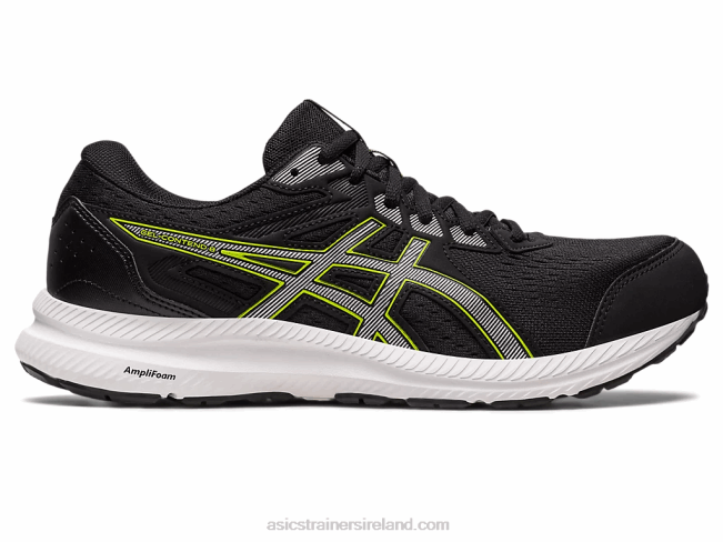 Gel-Contend 8 Black/Pure Silver Asics XXPD458