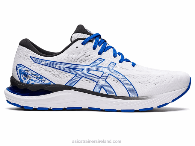 Gel-Cumulus 23 White/Tuna Blue Asics XXPD565