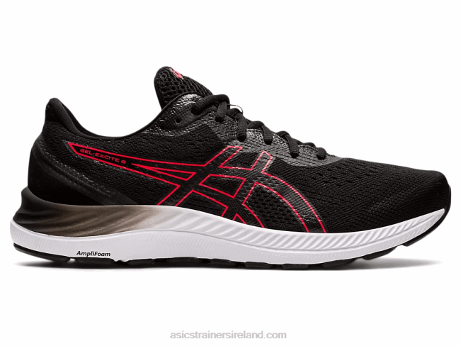 Gel-Excite 8 Black/Electric Red Asics XXPD1696