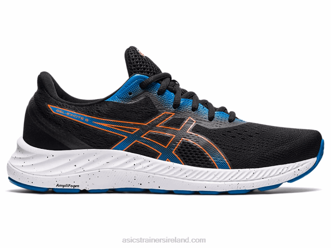 Gel-Excite 8 Black/Marigold Orange Asics XXPD1938