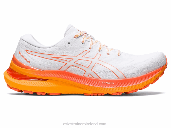 Gel-Kayano 29 White/Nova Orange Asics XXPD330