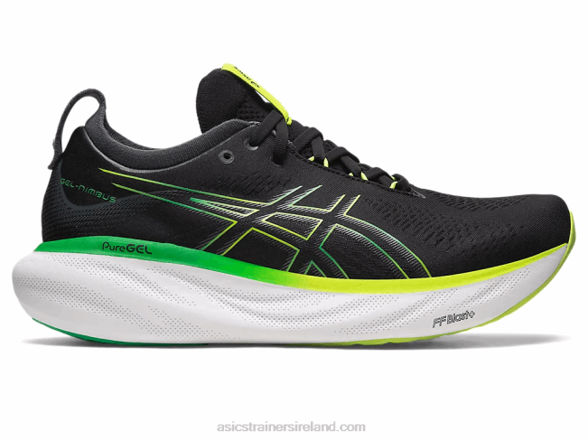 Gel-Nimbus 25 Black/Lime Zest Asics XXPD339