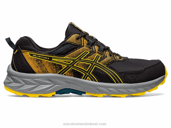 Gel-Venture 9 Black/Golden Yellow Asics XXPD103