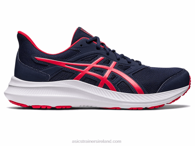 Jolt 4 Extra Wide Midnight/Electric Red Asics XXPD455