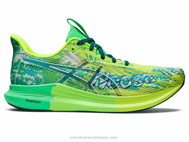 Noosa Tri 14 Safety Yellow/White Asics XXPD1154