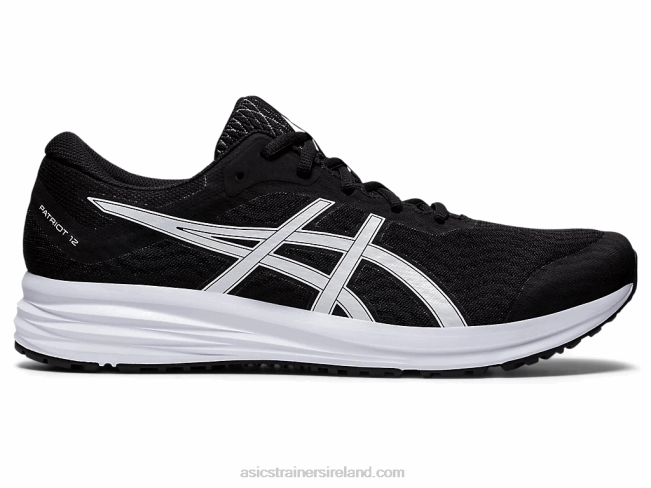 Patriot 12 Black/White Asics XXPD1865