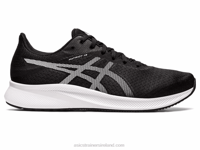 Patriot 13 Black/White Asics XXPD693