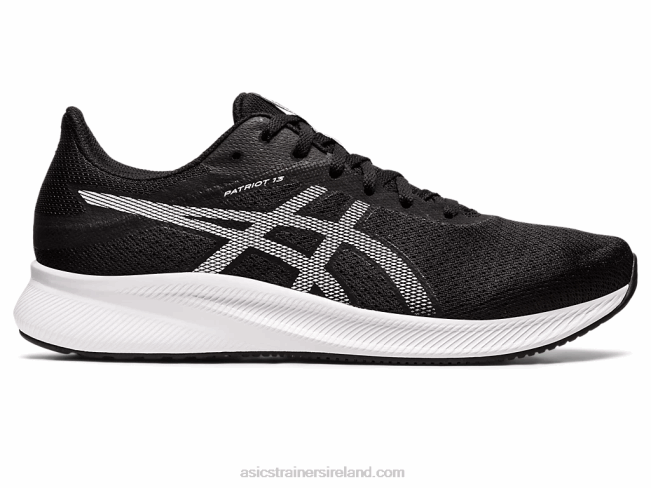 Patriot 13 Wide Black/White Asics XXPD1247