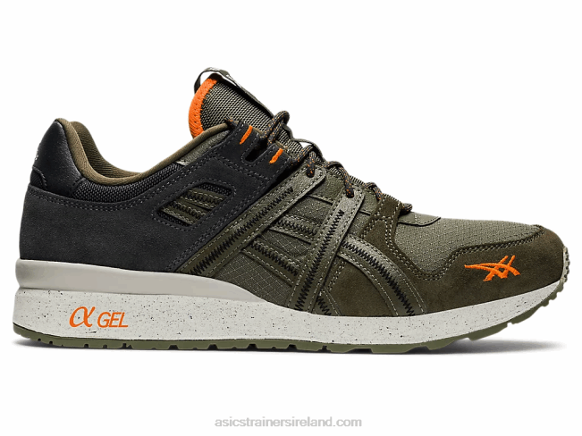 Gt-II Re Olive Canvas/Habanero Asics XXPD1259