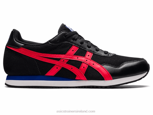 Tiger Runner Black/Electric Red Asics XXPD1740