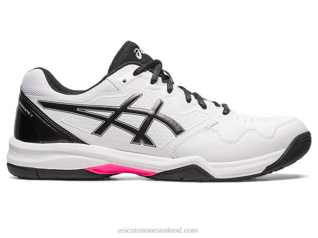 Gel-Dedicate 7 White/Hot Pink Asics XXPD517